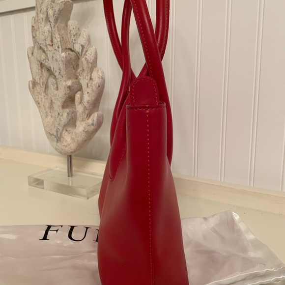 🔥BRAND NEW🔥 FURLA in Bright Red Leather - Picture 6 of 6